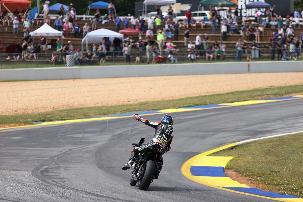 210503 Gagne celebrates becoming the 61st rider to win an AMA Superbike National