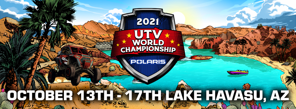 2021 UTV World Championship banner