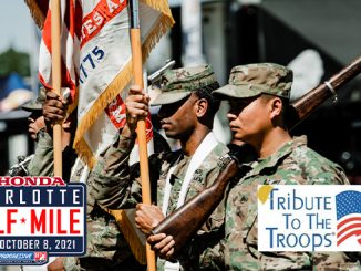Progressive AFT and Tribute to the Troops to Honor Veterans and Gold Star Family at Charlotte Half-Mile (678)