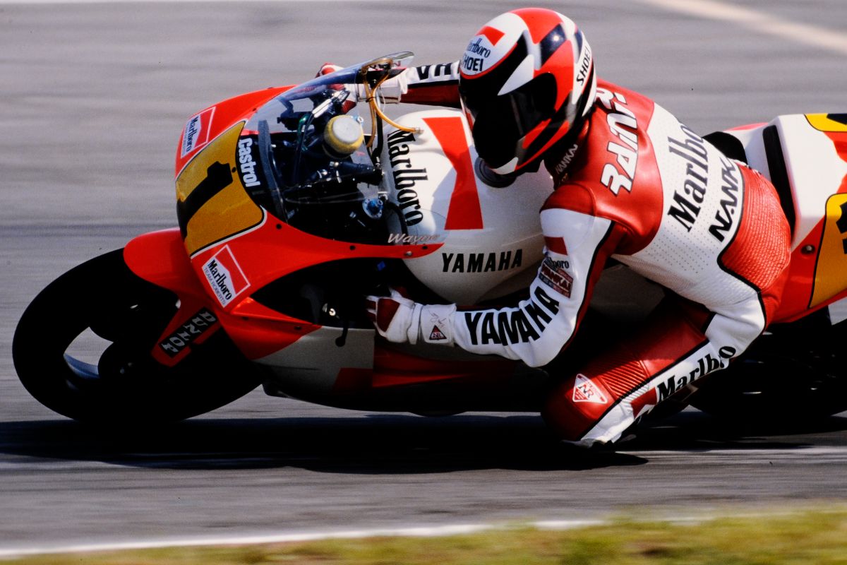 220224 Three-time 500cc World Champion Wayne Rainey will ride a Yamaha YZR500 during the Goodwill Festival Of Speed in England