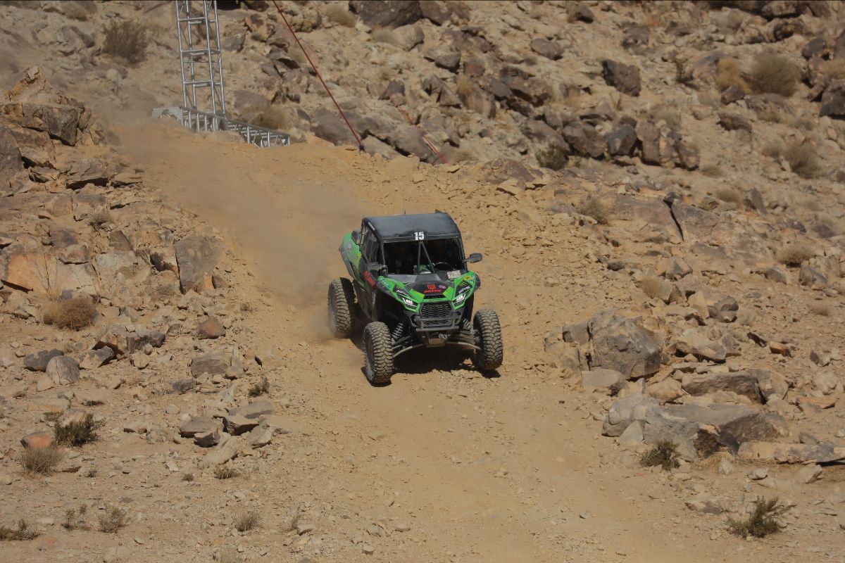 5 Team Green’s Jeremy McGrath Drives His Teryx KRX® 1000 to a Podium Finish at King of the Hammers
