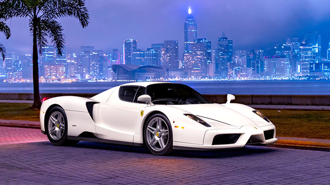 220617 ONE-OFF WHITE FERRARI ENZO TO BE OFFERED EXCLUSIVELY THROUGH RM SOTHEBY’S WITHOUT RESERVE (678)