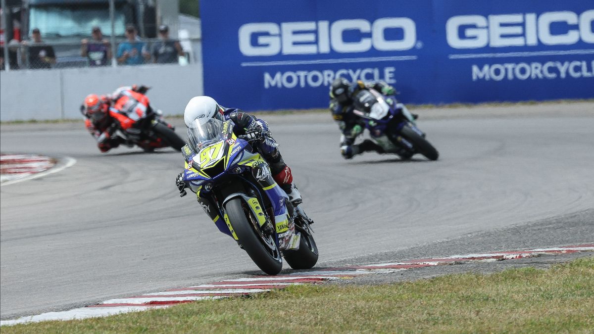 220731 Rocco Landers (97) won his first MotoAmerica Supersport race