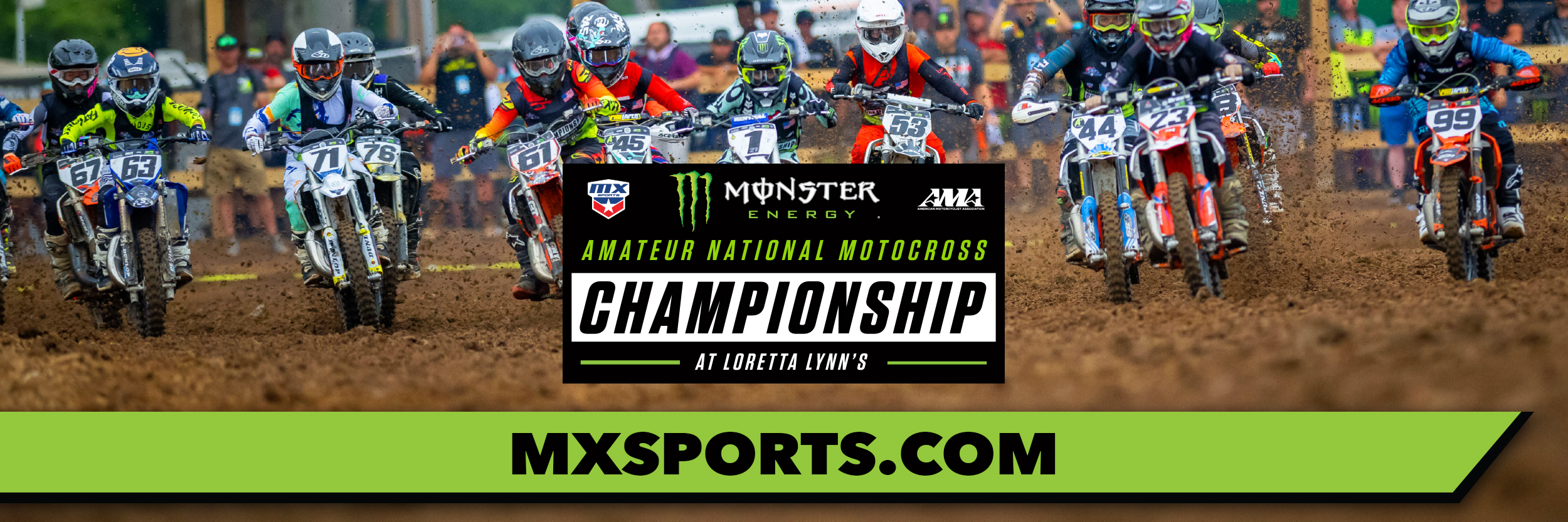 2023 Amateur National Motocross Championship banner