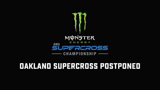 Oakland Supercross postponed [678]