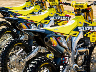 The BarX Suzuki team will be aboard the race-ready 2023 RM-Z250 [678]
