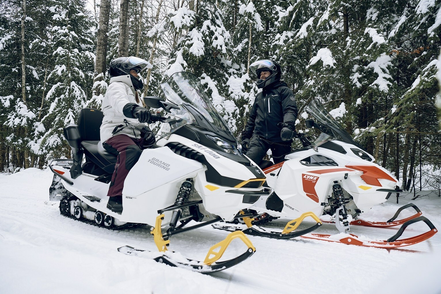 Ski-Doo and Lynx launch first ever electric snowmobiles