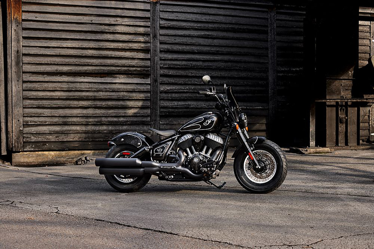 Old No.7-Inspired, Limited-Edition Indian Chief Bobber Dark Horse