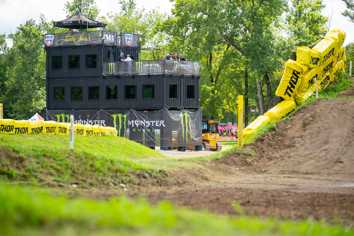 230801 The new observation tower will serve as the centerpiece of the motocross track at Loretta Lynn's Ranch