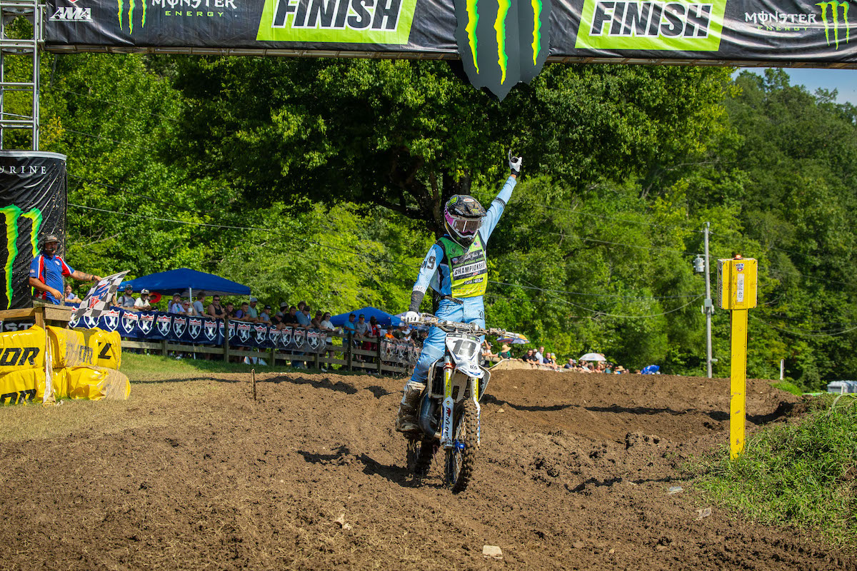 Deacon Denno captured his first AMA National Championship in Supermini 1 [2]