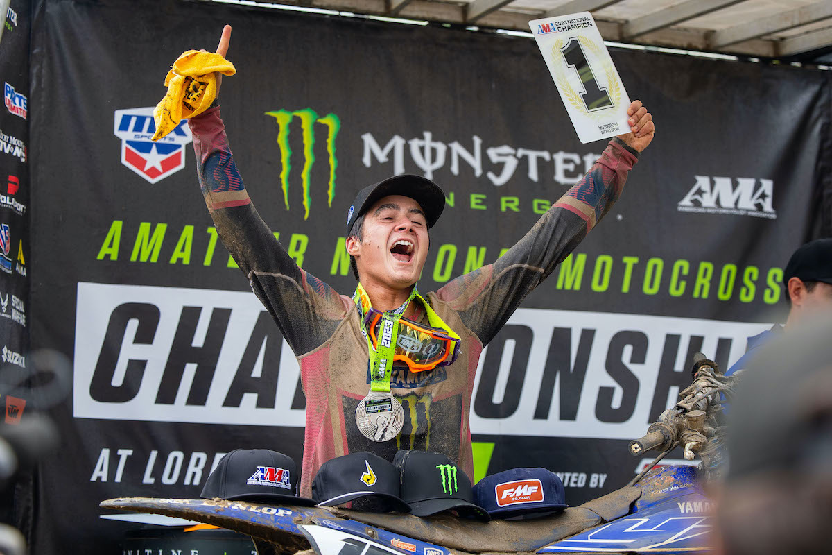 Gavin Towers earned his first career AMA National Championship in 250 Pro Sport [1]