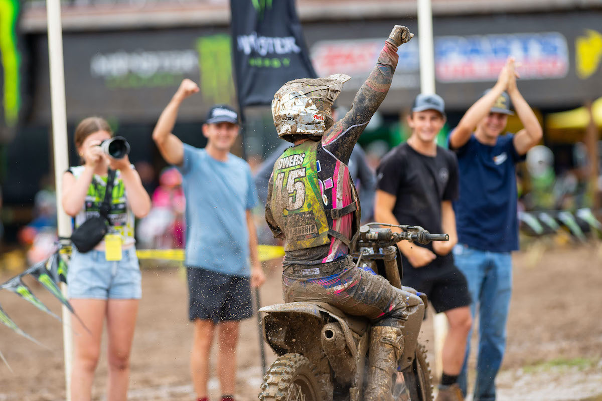 Gavin Towers earned his first career AMA National Championship in 250 Pro Sport [2]