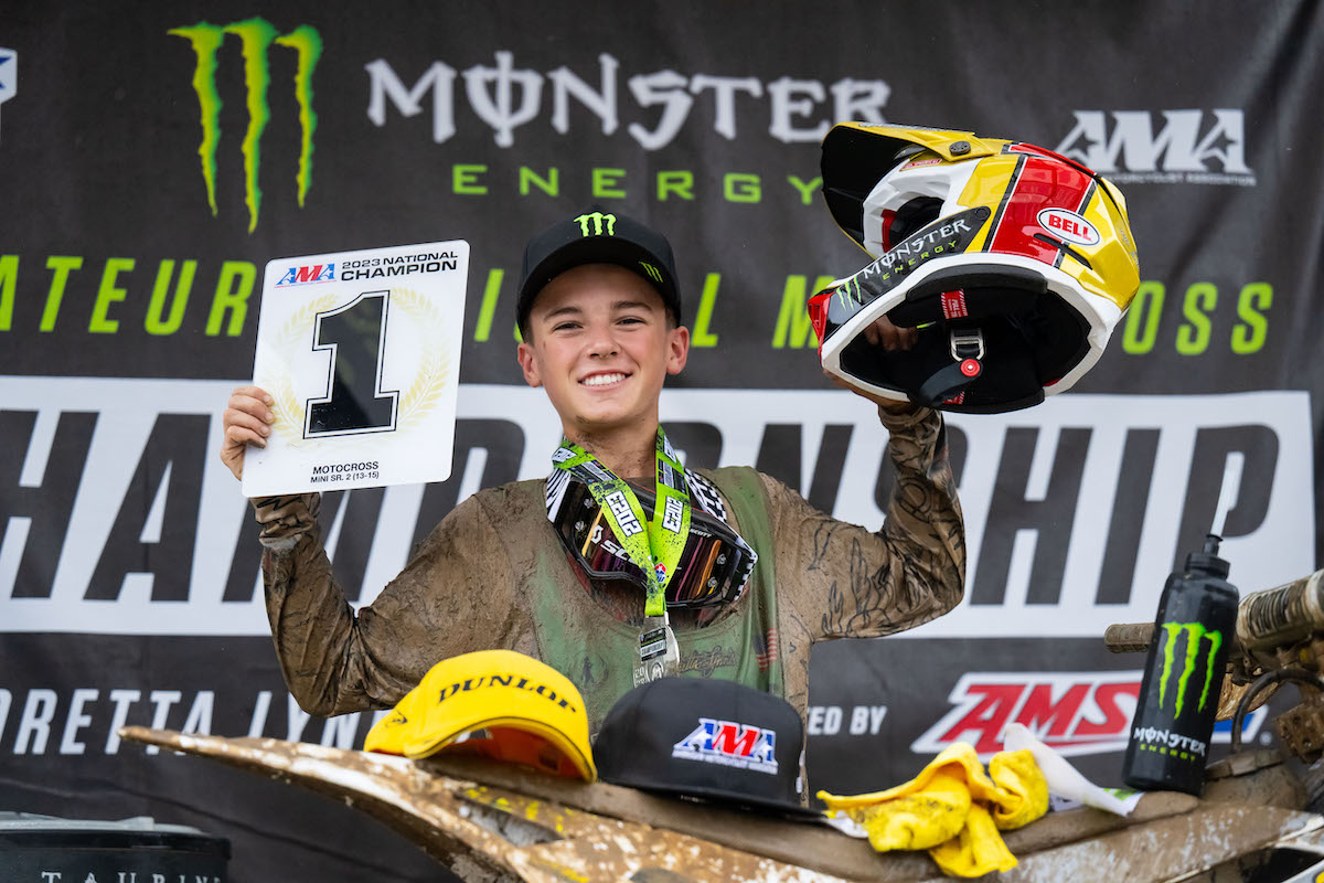 14-year-old California racer Vincent Wey is one of two second-generation participants in the SuperMini World All-Stars
