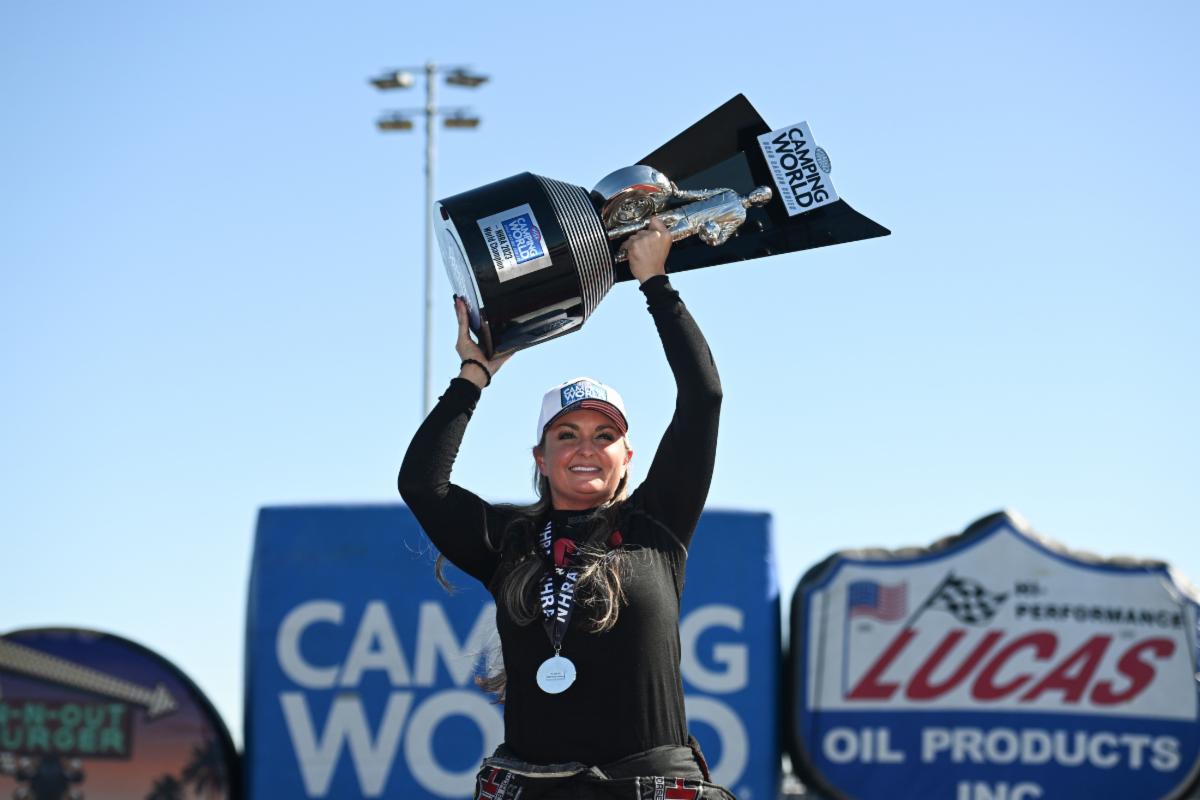 231122 Pro Stock’s Erica Enders Overcomes Slow Start to Continue Dominate Run, Earn Sixth World Title [2]