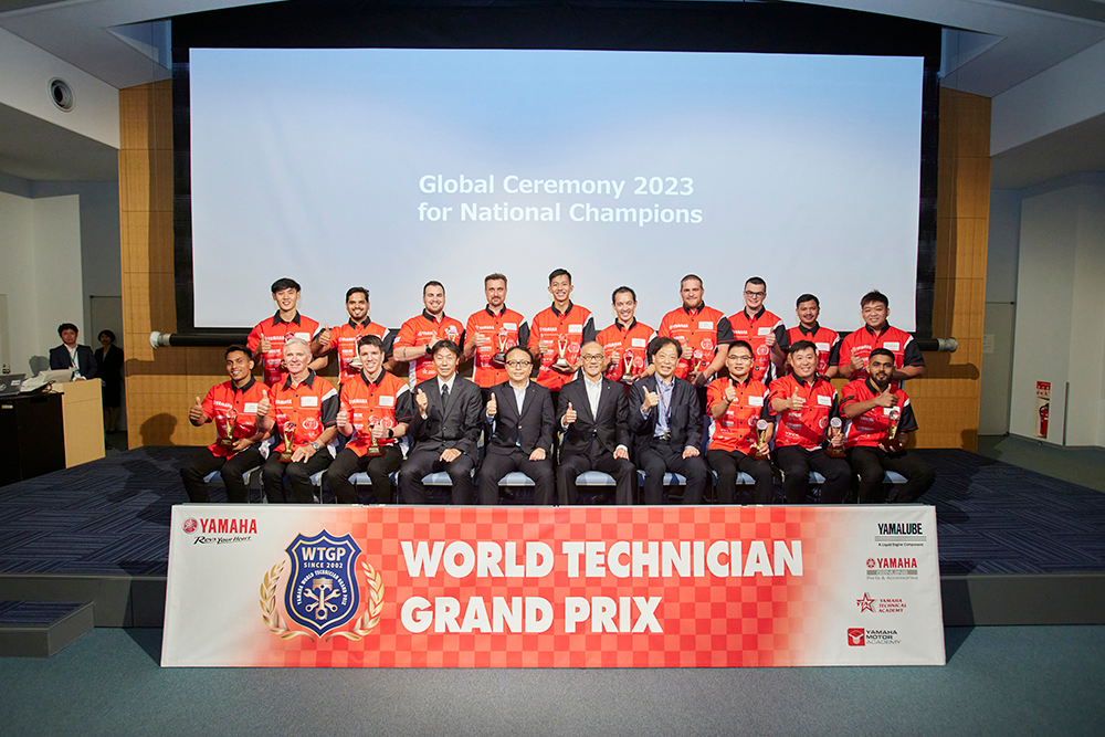 231127 The first NTGP champions since 2018 were invited to an awards ceremony held in Japan in October 2023