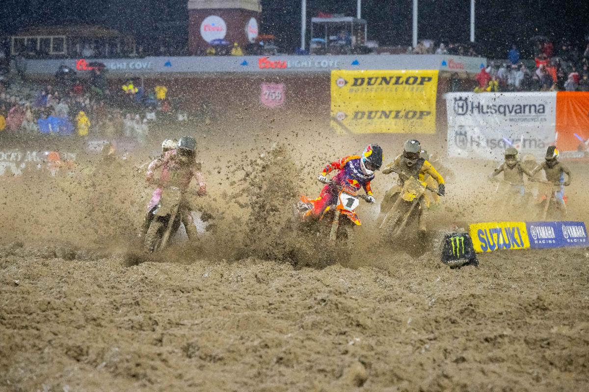 Chase Sexton- First place 450SX Class - Photo Credit- Feld Motor Sports, Inc