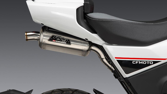 Yoshimura Introduces CFMOTO Papio SS Street Series RS-9 Slip-on