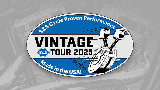 S&S Cycle vintage tour logo [678]