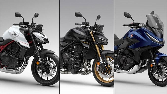 CB750 Hornet, CB1000 Hornet SP, NT1100 DCT Headline Honda New