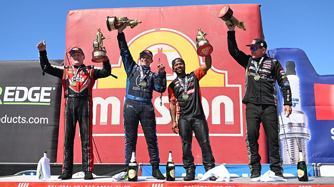 250728 Kalitta, Prock, G. Stanfield & Gadson Celebrate Wins at Denso NHRA Sonoma Nationals [678]