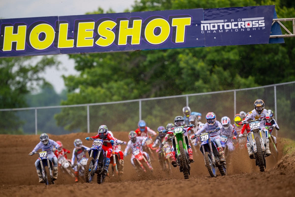 The top prospects in amateur motocross put on a show on the 4th of July