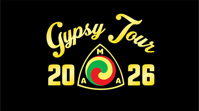 vintage AMA Gypsy Tour '50 ロケット Ama Gypsy Tour Motorcycle Harley Indian Triumph Biker 1950s