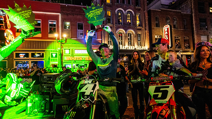 Carmichael Crowned the Holeshot King on Broadway Street in